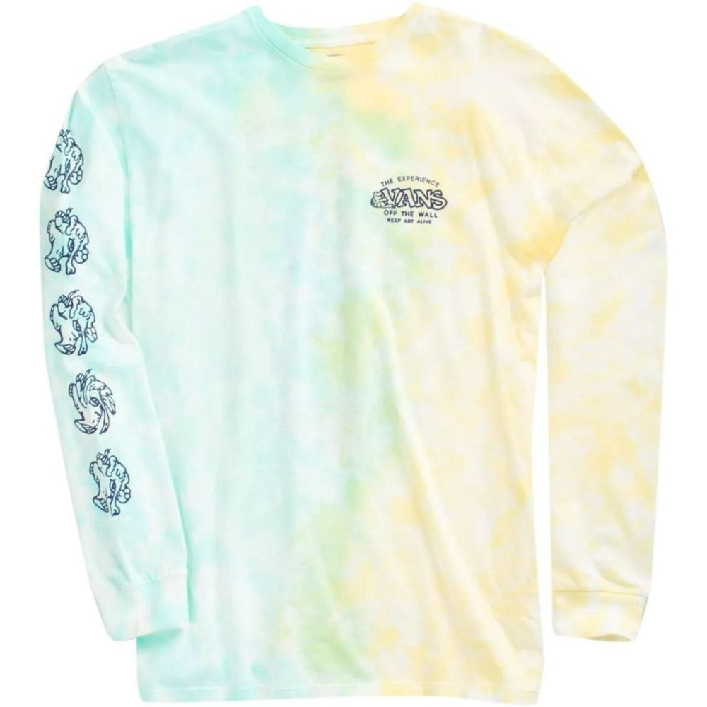 VANS Unisex Large The Vans Experience Long sleeve Tie Dye